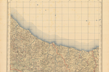 Mapa del Norte de Marruecos - Hoja 5 - Puerto Capaz 1944 - El Fr