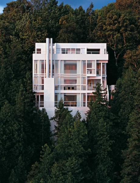 Douglas House, Harbor Springs, Richard Meier. Fotógrafo: Ezra