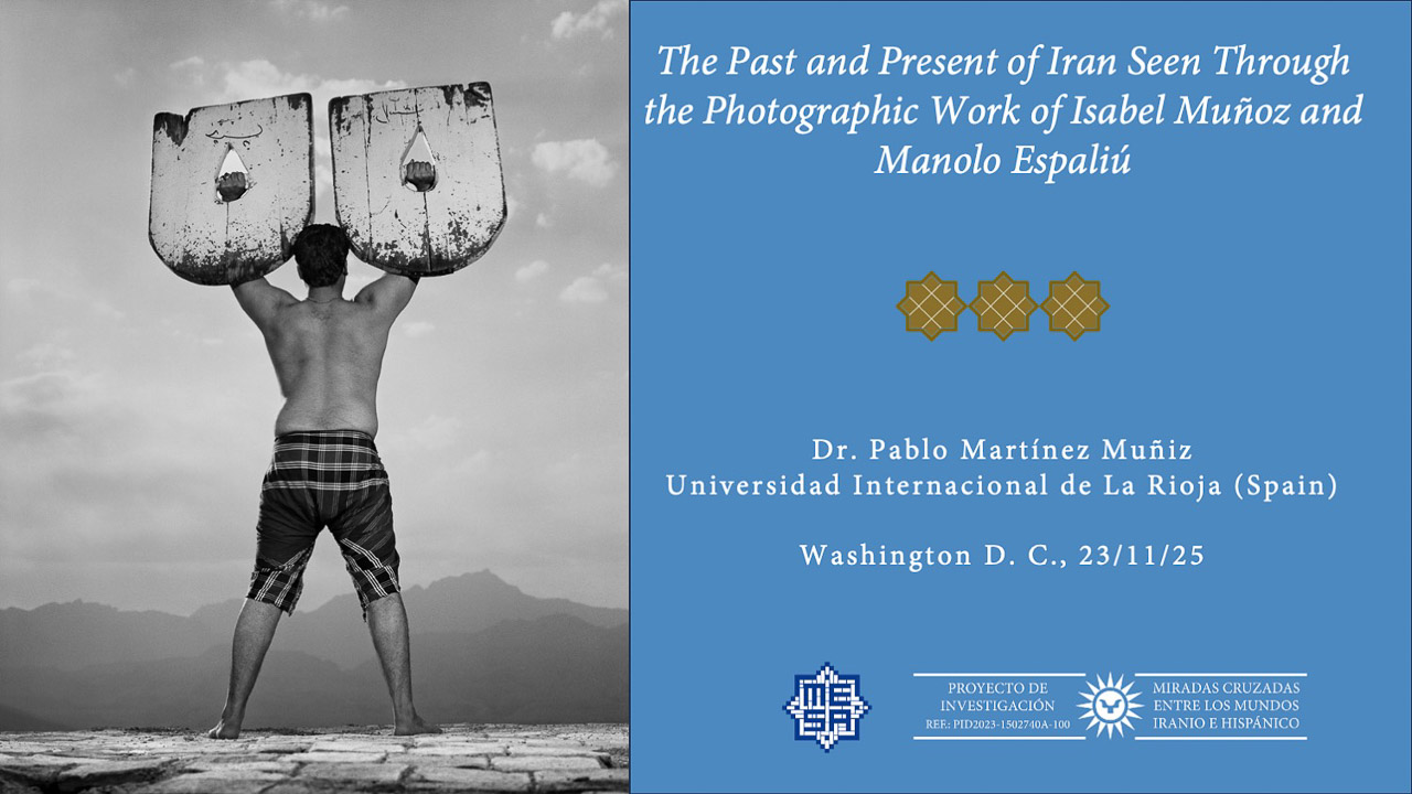 Ponencia sobre el trabajo fotográfico de Isabel Muñoz y Manolo Espaliú en Washington