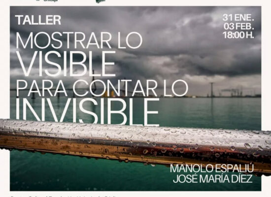Taller sobre el paisaje en la fotografía en la Fundación Unicaja de Cádiz. "Mostrar lo visible para contar lo invisible"